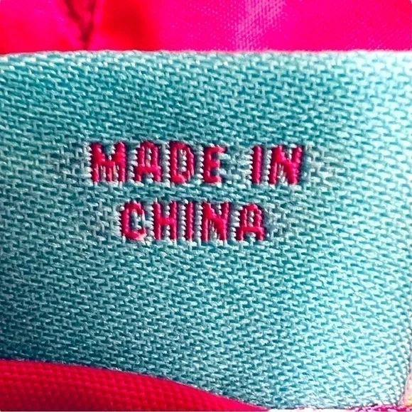 Vera Bradley 100% Silk Collection Tropical Floral Shoulder Bag Purse Aqua Coral - Picture 14 of 16